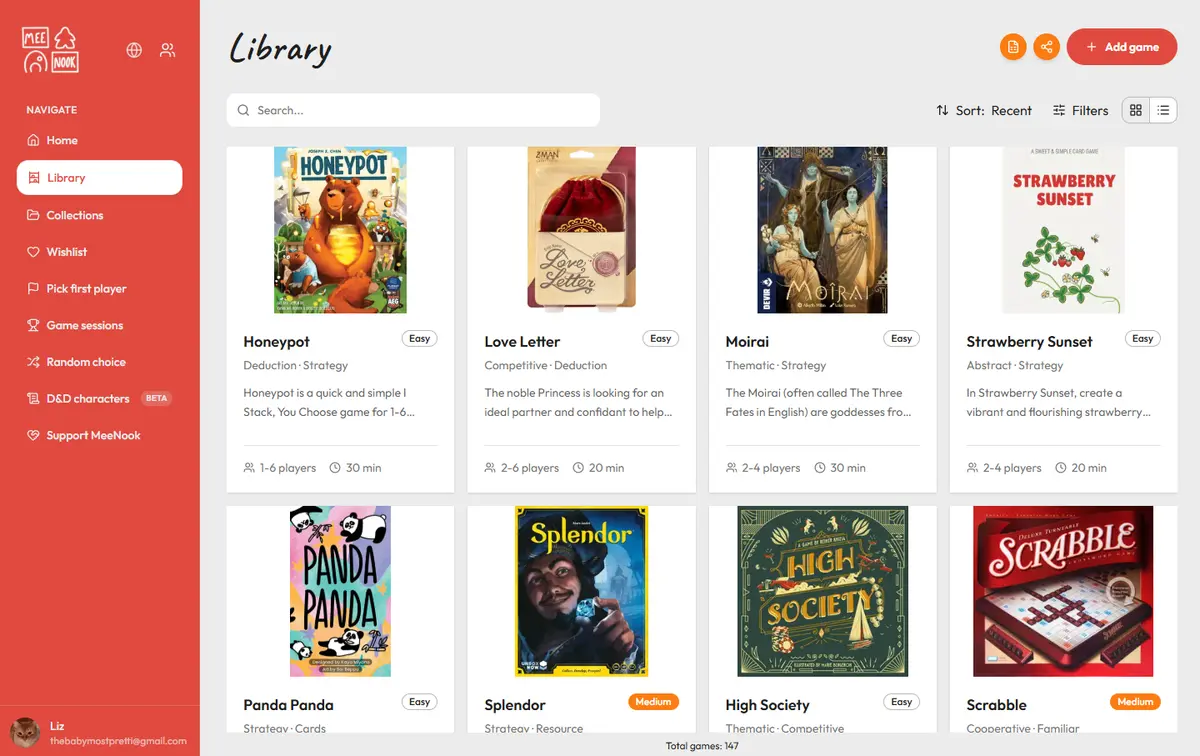 Meenook — screenshot 2
