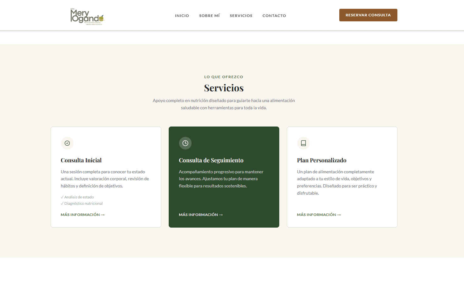 Dra. Mery Ogando — screenshot 2